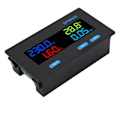 Miniatyrbilde 3 av 8: Digital Voltmeter Ammeter Panel 8 i 1 Multifunksjonell Power Meter Farge LCD-skjerm AC Energimonitor AC60‑300V 20A