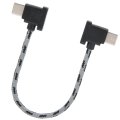 Miniatyrbillede 3 af 8: 15 cm højrevinklet fjernbetjening Type C til Type C datakabel til DJI Mavic Air 2/Mini 2