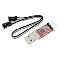 Miniatyrbilde 3 av 5: CP2102 Modul USB til TTL Seriell UART STC Nedlastingskabel Linjeoppgradering A Type USB -USB 5Pin