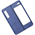 Pikkukuva 5 / 8: Nahkakotelo matkapuhelimelle, naarmuuntumaton suojakotelo Samsung Galaxy Z Fold 1 W20 -puhelimelle (sininen)