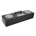 Miniatyrbilde 8 av 8: Karaoke-maskin med 2 mikrofoner, bærbar Bluetooth utendørs lydkort høyttaler karaoke-maskinsett for hjemmefest bryllup camping