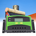 Miniatyrbild 3 av 8: 30A LCD-solcellsladdningsregulator 12V/24V PWM solcellsladdningsregulator