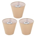 Miniatyrbillede 3 af 8: 3 stk. Stofskærm til lampe - Innovativ E14-interventionstype - Moderne stofskærm - Støvbeskyttelse til soveværelse - Seng - Khaki