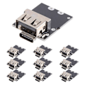 Miniatyrbillede 2 af 5: Højpræcisionsmodul 5V 2A Opladnings- og afladningsintegreret modul Type-C