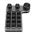 Miniatyrbild 3 av 8: 12-tangenters mekaniskt tangentbord Bluetooth USB-anslutning Mini bärbar programmerbar makro tangentbord med 3 knappar för kontor