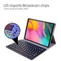 Miniatyrbild 2 av 5: Tangentbordfodral för Samsung Galaxy Tab S5e 10.5 SM-T720 SM-T725 Bluetooth-tangentbord Slim Stand Cover