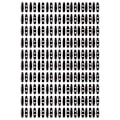 Pikkukuva 2 / 8: 200 kpl puunappia 2-reikäinen DIY tumma kahvi oliivin muotoinen vaatteiden lisävarusteet 30mm