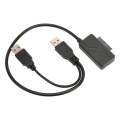 Pikkukuva 5 / 8: USB2.0-optisen aseman kaapeli Ulkoinen USB -SATA 6- ja 7- power Kannettava Plug and Play 480Mbps-asemasovitin