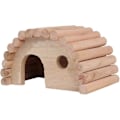 Miniatyrbilde 3 av 5: Tre hamsterhus, trehus for hamstere eller gerbil, lite dyregjemmested, hamsterrede