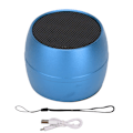 Miniatyrbillede 1 af 8: Mini Bluetooth-højttaler IP67 Vandtæt USB-opladning Indbygget mikrofon Bærbar trådløs højttaler til brusebad Bil Blå