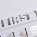 Miniatyrbild 4 av 5: Unik Min Första Året 12 Månaders Fotoram Spädbarn Baby Nyfödd Fotografier Minnesvärd Fotokollage Ke