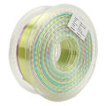 Miniatyrbild 2 av 5: PLA Filament Färggradient Regnbåge Flerfärgad Silkeslen Glänsande 1.75mm 3D-skrivarfilament