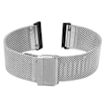 Miniatyrbild 7 av 8: Klockarmband 24mm i rostfritt stål, justerbart mesh-armband för Suunto Spartan HR 7/D5i Sliver