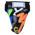 BN FIGHT Graffiti Barn Jockstrap Ljumsk Skydd Utrustning för Boxning Sanda Taekwondo Träning svart