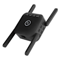 Miniatyrbild 2 av 8: Trådlös Wifi Repeater Signalförstärkare Räckviddsförlängare Datortillbehör AC 110-240V Svart EU-kontakt
