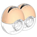 Miniatyrbilde 3 av 3: 2 stk. Håndfri Brystpumpe Bærbar Elektrisk Brystpumpe Lettvekt Med LED-Display 4 Moduser 12 - Mxbc -JRCN 1-Pakning rosa