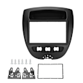 Pikkukuva 1 / 8: 2 DIN -konsolinavigointipaneelikehys Stereo Radio Asennus Dash Kit Vaihto CITROEN C1 2005‑2014