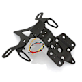 Miniatyrbillede 4 af 5: Motorcykel Hale Tidy Nummerpladeholder Til Yamaha Mt 07 Mt07 Mt-07 Fz07 Fz 07 Fz-07 Tilbehør Zekai Orange