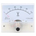 Miniatyrbillede 6 af 8: Pointer DC Voltmeter Panel Volt Spændingsmåler Måleinstrument 85C1 DC 0~100V