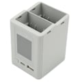 Miniatyrbild 5 av 8: 2-vägs laddningshubb PD snabbladdning färgskärm USB LCD batteriladdare för DJI Mini 3 drönare grå