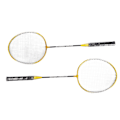 Miniatyrbilde 8 av 8: 205 Badminton Racket Split Iron Alloy Badminton Racket Set for Amateur Elementary Training Outdoor Backyards Playground Gym