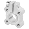 Pikkukuva 3 / 8: Pyöreät osat puristinkiinnitys istuinliitin Alumiininen robottitarvikkeet 3301-0016-0010 10mm