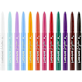 Miniatyrbild 2 av 4: 12 Färger Matt Eyeliner Set, Färgglad Regnbåge Neon Eyeliner Penna, Mjuk, Vattentät, Kladdfri, Långvarig Gel Eyeliner