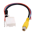 Miniatyrbillede 3 af 5: 16 Pin Bil Bakkamera Adapter Kabel Parkerings Backup Kamera Video Kabel Adapter Navigation DVD