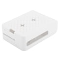 Miniatyrbild 3 av 8: ABS-skyddande fodral skrivbordstillbehör med kylfläkt för Raspberry Pi 4:e generation 4B (vit)
