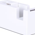 Pikkukuva 5 / 5: Teippiannostelija Simple Style Kannettava ABS Resin Desktop Teippiannostelija Office School Valkoinen
