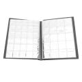 Miniatyrbilde 7 av 8: Myntalbum med 250 lommer, 10 sider, brun
