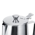 Miniatyrbilde 7 av 8: Rustfritt stål Tykkmelkskummende kopp Kanne Kaffekanne Latte Art med lokk for hjemmekaffe1000ML