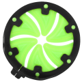 Miniatyrbild 3 av 8: Utomhus PP Plast Grön Svart Kronblad Triangulär Universal Paintball Speed Feed Gate Lock Hoppers Cover