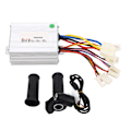 Miniatyrbillede 6 af 8: Børstecontroller Gasgreb Kit God Varmeafledning Elektrisk Cykel Controller Kit 24V 350W