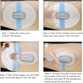 Miniatyrbilde 5 av 5: Dexcom G6 Klebepads - Vanntett og Premium Transparent Overpatch for G6 Sensor klar 30 stk