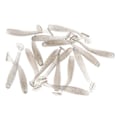 Miniatyrbillede 1 af 5: 2 x 16 x Orm Fiske Lokkemad Bløde Crank Baits T-hale Fiskegrej Lokkemad 5cm Grå