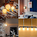 Miniatyrbilde 3 av 3: 6 stk. B22 LED-pære 3w Golfballpærer B22 Bajonett Liten Globepære Glødelampe Dimbar