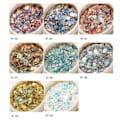 Miniatyrbild 6 av 8: 8 lådor/set nagelglitter, paljetter, flingor, glittrande 3D-nagelkonstflingor, nagelglitterdekoration