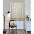 Miniatyrbillede 3 af 5: Broderede Blackout Gardiner - Justerbar Vinduepanel (60*120cm)