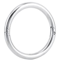 Miniatyrbilde 4 av 8: Rustfritt stål okse ku storfe nese ring oppdrett tilbehør (L)