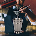Miniatyrbilde 5 av 8: 304 rustfritt stål iset cocktailkopp drikkevin krus anti fall for bar fest bartender verktøy (svart 400ML)