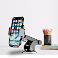 Miniatyrbillede 3 af 4: Kraftig sugekop biltelefonholder, 360 rotation og enhåndsbetjening, forrude/dashboardmontering til 4-7" smartphones