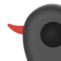 Miniatyrbilde 4 av 5: Exit Voice Broadcast Reminder Go Out Human Body Infrared Induction Cute Smart Electronics Black