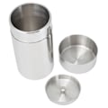 Miniatyrbillede 4 af 8: Bærbar 304 rustfrit stål forseglet teblad opbevaringskrukke beholder kaffebønnebeholder L størrelse 550ml