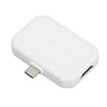 Miniatyrbillede 8 af 8: 3 i 1 Type C Hub Multifunktionel Type C til HD Multimedia Interface USB3.0 PD Hub Dockingstation Hvid