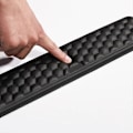 Miniatyrbillede 2 af 5: Sort Håndledsstøtte Memory Foam Tastatur og Mus Skridsikker Håndledsstøtte Kit, Håndledsstøttepude til Computer og Laptop Beskytter Håndled -