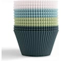 Miniatyrbillede 1 af 5: 12-pak Standard Silikone Muffinforme, 4 Farver, Genanvendelige, Non-Stick, BPA-fri, Tåler Opvaskemaskine