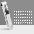 Miniatyrbilde 4 av 5: Multi-Purpose håndholdt papirklips dispenser - praktisk og holdbar Transparent