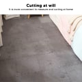 Miniatyrbillede 4 af 7: 10 stk Plys skum gulvmåtte Blød tyk splitled sammenlåsende plys skum tæppe til værelse Gulv grå Grey