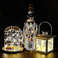 Miniatyrbillede 3 af 5: 12 stk. Flaskelys, Korklys til Vinflasker, 2m 20 Led Lys_SZXM